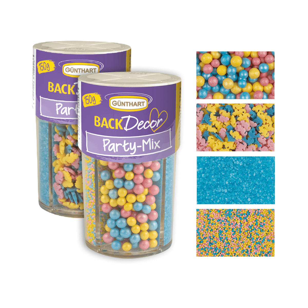 Decoración Party Mix (150g) Back Decor