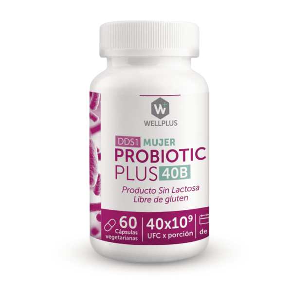 Probiótico Mujer 40 Billones (60Cap) Wellplus