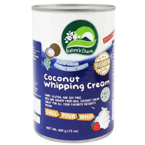 Crema para Batir de Coco (400g) Nature's Charm