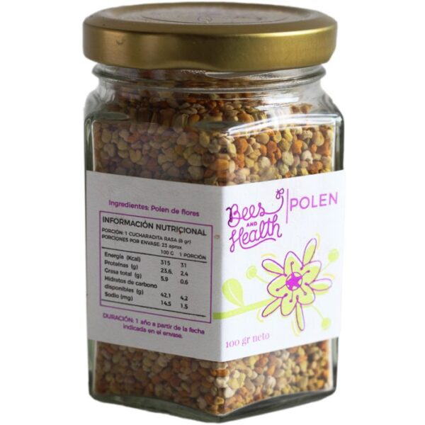 Polen (100g) Bees & Health - Imagen 3