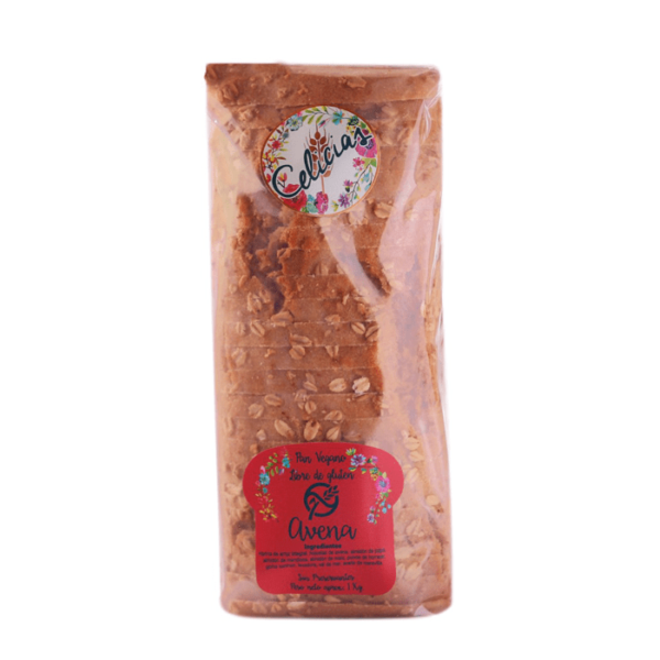 Pan de Avena sin gluten (1Kg) Celicias