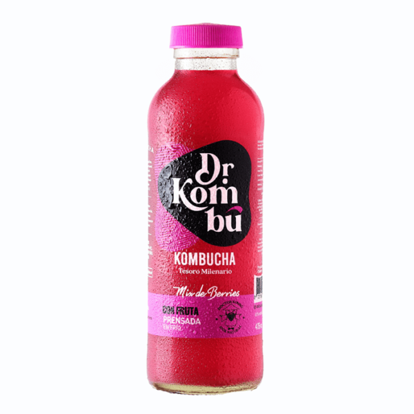 Kombucha mix berries (475ml) Dr. Kombu