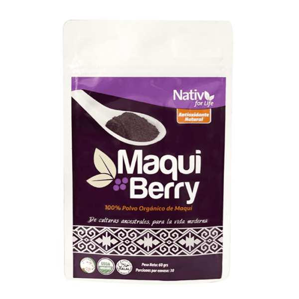 Maqui en polvo (60g) Nativ for Life