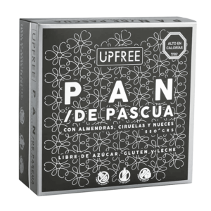 Pan de pascua sin gluten y sin azúcar (550g) UPFREE