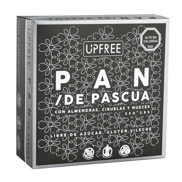 Pan de pascua sin gluten y sin azúcar (550g) UPFREE