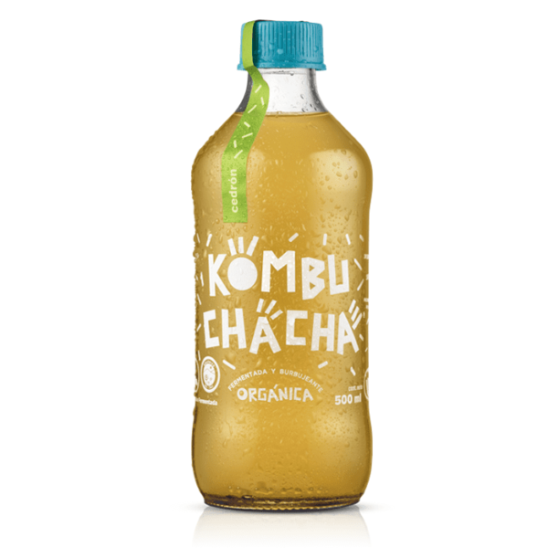 Kombucha Cedrón (500ml) Kombuchacha