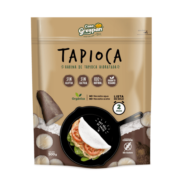 Harina de tapioca hidratada (500g) Grespan