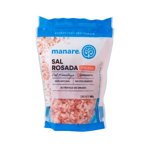 Sal Rosada gruesa (500g) Manare