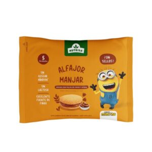 Alfajor de manjar (40g) Nutrisa