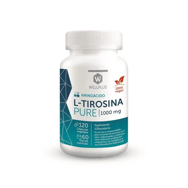 L-tirosina pure (120Cap) Wellplus