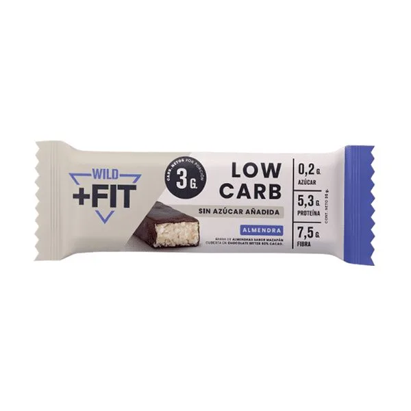 Barra Low Carb Almendra (35g) Wild Foods