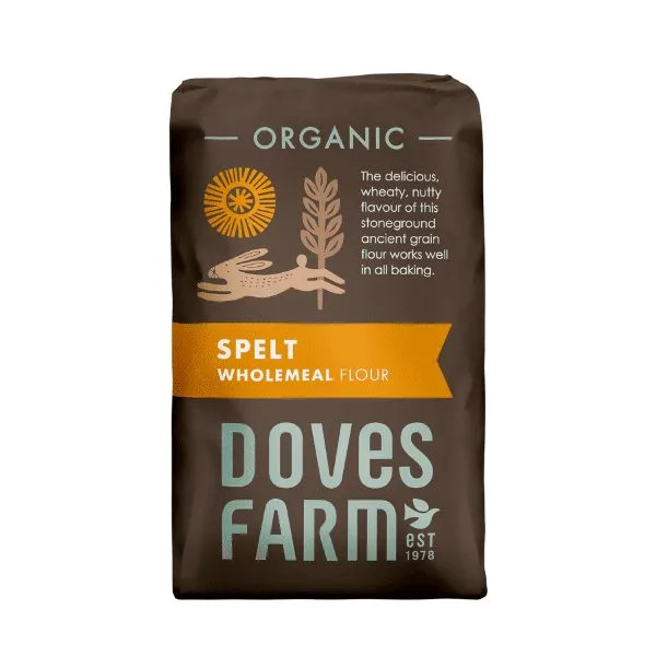 Harina de Espelta Integral Orgánica (1Kg) Doves Farm
