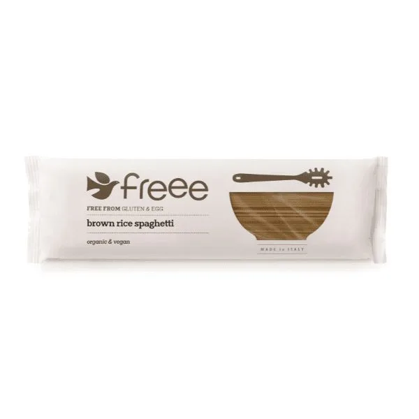 Spaghetti de Arroz Integral Sin Gluten (500g) Freee