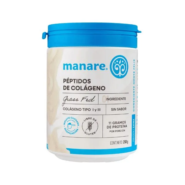 Péptidos de Colágeno Hidrolizado (250g) Manare