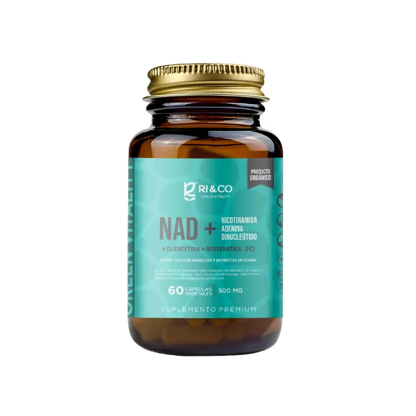 NAD+ Quercetina y Resveratrol (60Cap) Ri&Co