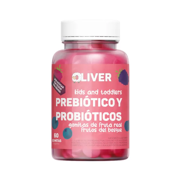 Probióticos y Prebióticos Kids (60u) Oliver