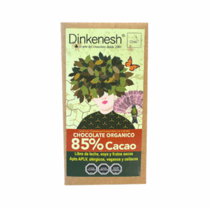 Barra de Chocolate 85% (100g) Dinkenesh