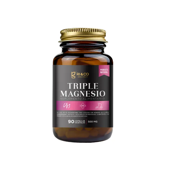Triple Magnesio 500mg (90Cap) Ri&Co