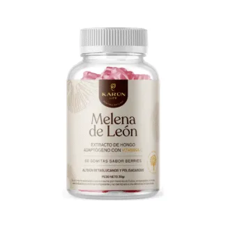Melena de León Gomitas (60u) Karün Life