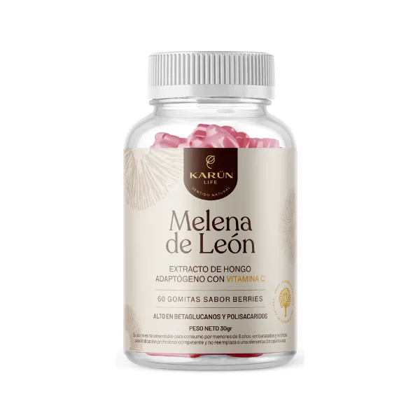Melena de León Gomitas (60u) Karün Life
