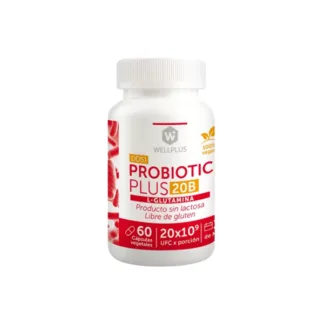 Probiótico Plus 20 Billones (60Cap) Wellplus