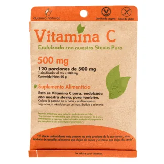 Vitamina C (120 porciones x 500 mg) Dulzura natural