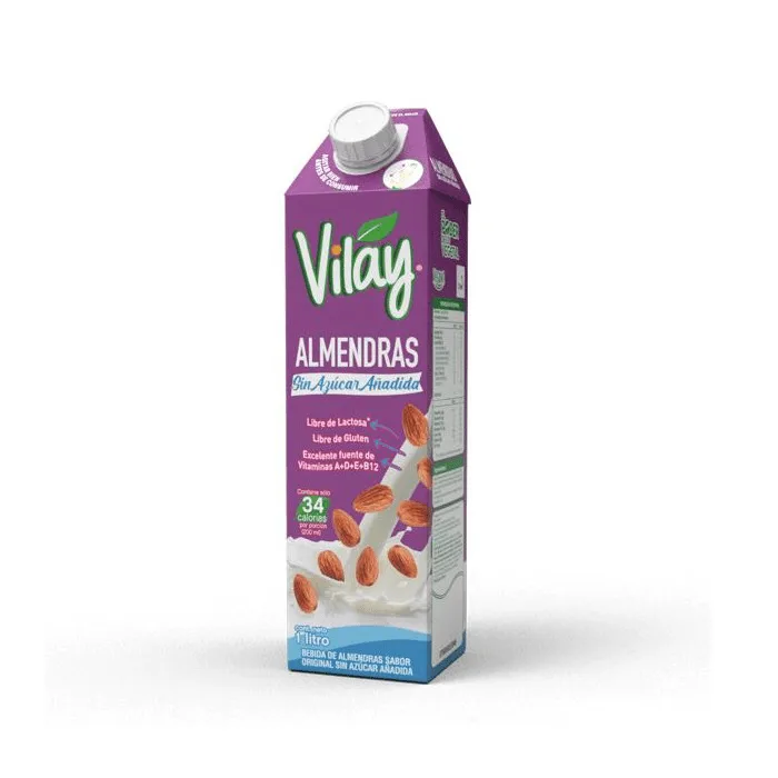 Bebida de almendras sin azúcar (1L) Vilay