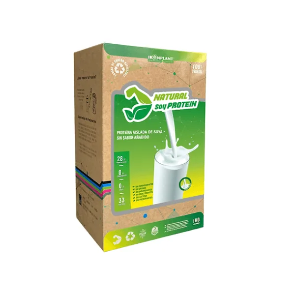 Proteína de Soya Natural (1Kg) Iron Plant