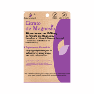 Citrato de Magnesio (90g) Dulzura Natural