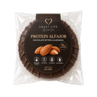 Alfajor Chocolate Bitter Almond (1u) Sweet Life