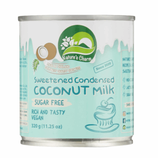 Leche condensada de coco sin azúcar (320g) Nature´s Charm