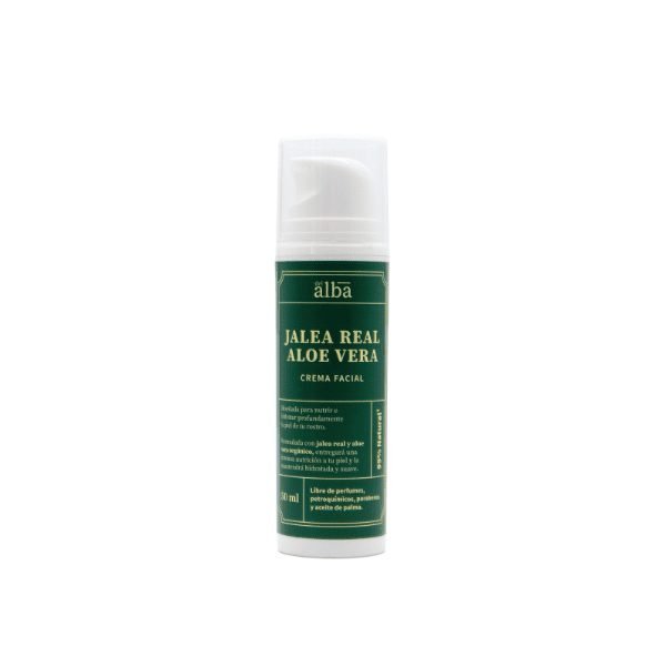 Crema hidratante jalea real y aloe vera (50ml) Apícola del Alba