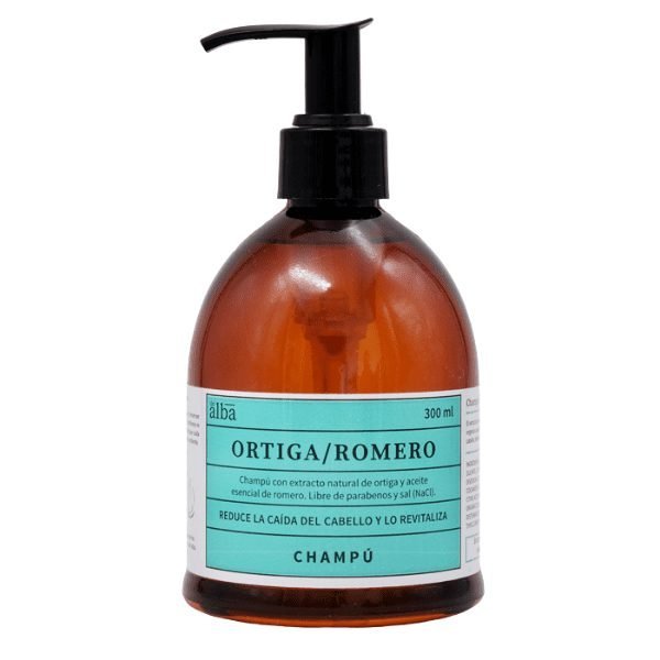 Shampoo Ortiga Romero (300ml) Apícola del alba