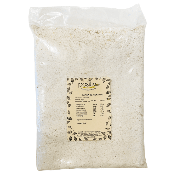 Harina de Avena (1Kg) Positiv