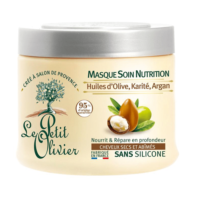Máscara nutritiva cabello seco y dañado (330 ml) Le Petit Olivier