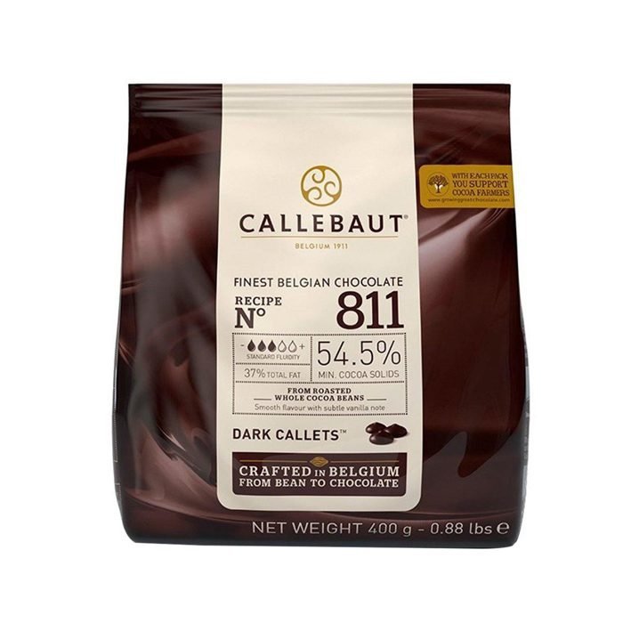 Chips de chocolate semi amargo (400g) Callebaut