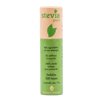 Stevia en polvo pura (10g endulza 200 tazas) Dulzura natural
