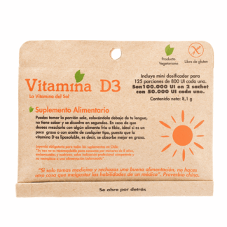 Vitamina D3 (125 porciones) Dulzura natural