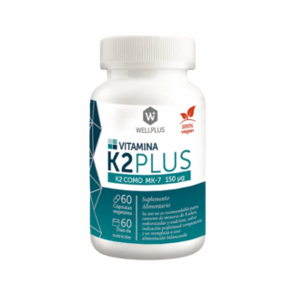 Vitamina K2 Plus (60Cap) Wellplus