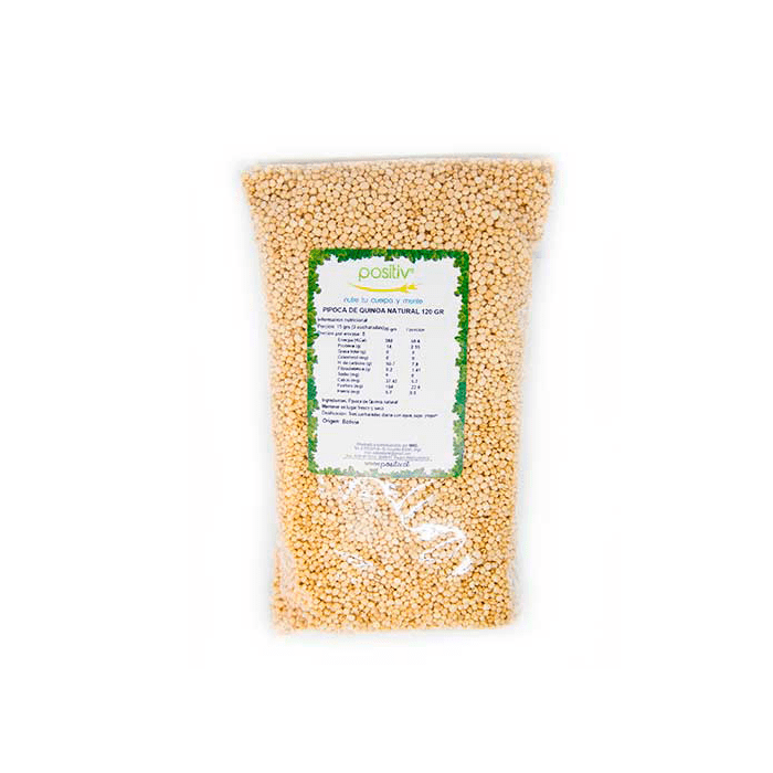 Pipocas de quínoa natural (120g) Positiv