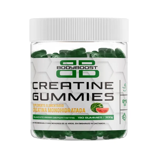 Gomitas de Creatina Sandía (150u) Bodyboost