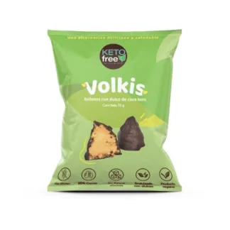 Volcán de chocolate vegano keto (2u) Ketofree