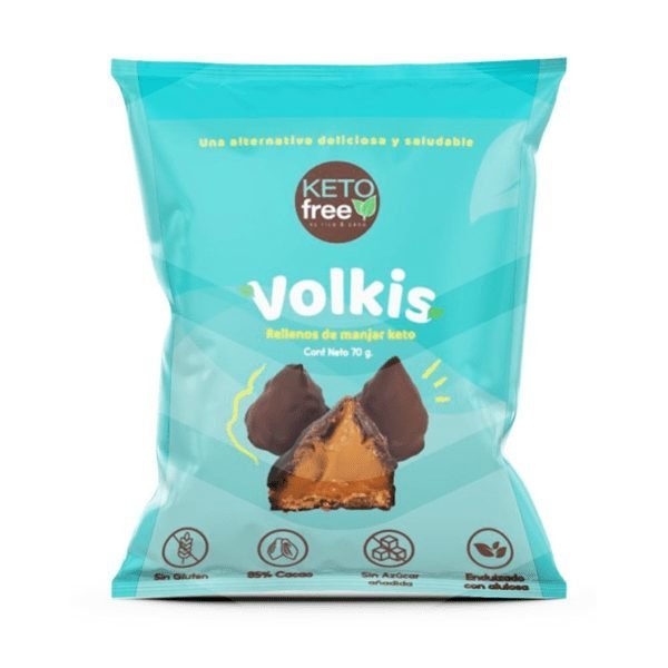 Volcán de chocolate keto (70g) Ketofree