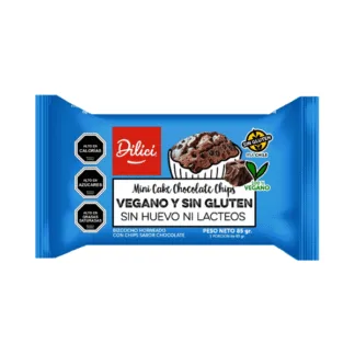Mini cake chocolate chips (85g) Dilici