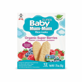 Galletas de Arroz Super Bayas (50g) Baby Mum-Mum