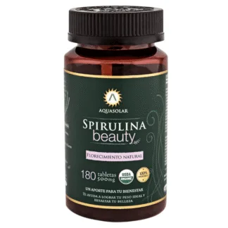 Spirulina Orgánica en Tabletas (180T) Aquasolar