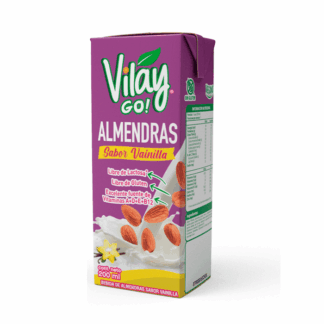 Bebida vegetal de almendra vainilla (200ml) Vilay