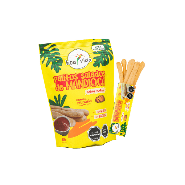 Palitos de Mandioca Natural (130g) Boa Vida