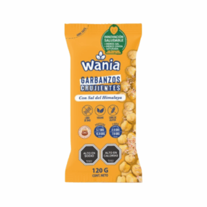Garbanzos Crujientes con Sal del Himalaya (120g) Wania