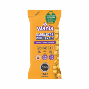 Garbanzos Crujientes Curry Masala (120g) Wania
